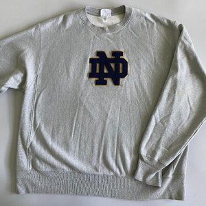 Notre Dame raised logo sweatshirt